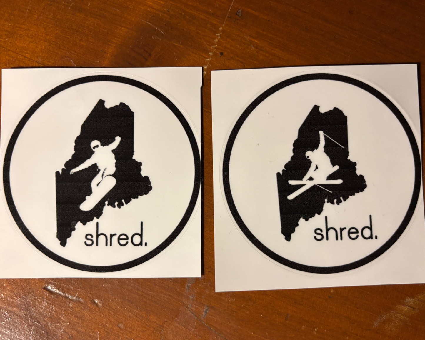 Shred Stickers