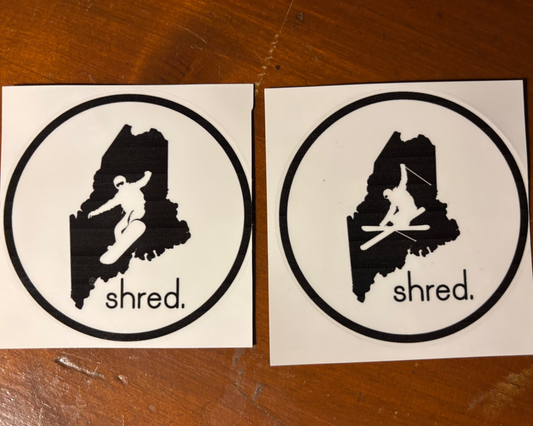 Shred Stickers